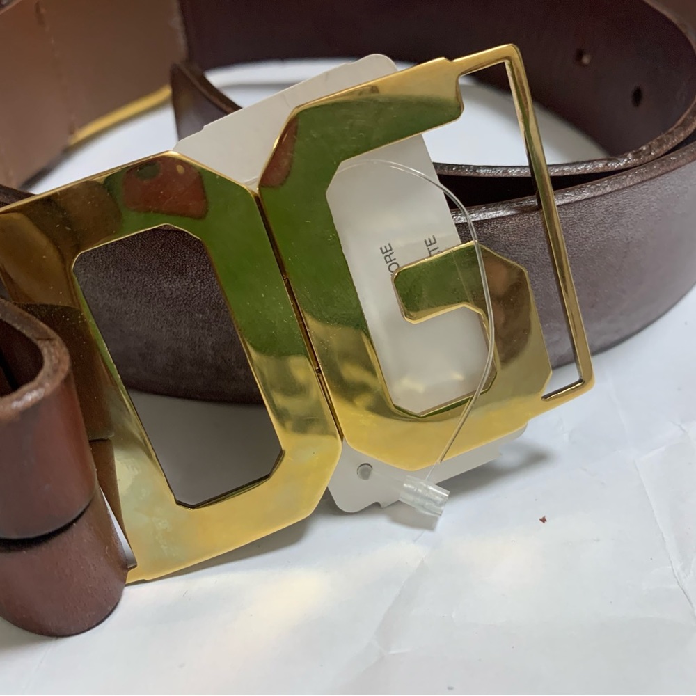 Dolce & Gabbana Authentic Logo Buckle Belt